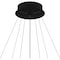 Quoizel Bardot Pendant Led Light Matte Black PCBDO2827MBK - alternate 2